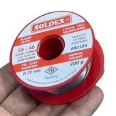 0.75mm 200 gr Soldex Lehim Teli thumbnail 1