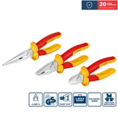 Bosch VDE Pense Seti 3 Parça 1600A02NG0 thumbnail 2