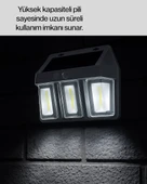 Suya Dayanıklı Solar Duvar Lambası – Akıllı Gece Sensörlü Işık thumbnail 5