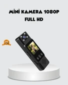 180 Derece Dönebilen Mini Kamera Full Hd Tft Ekran Hareket Sensörlü thumbnail 1