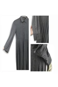 #massimodutti #s #36 #gri #yeni #elbise thumbnail 5