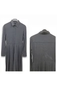 #massimodutti #s #36 #gri #yeni #elbise thumbnail 3
