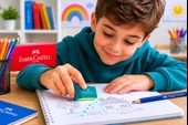 FABER CASTELL SİLGİ YAPRAK ŞEKİLLİ thumbnail 8