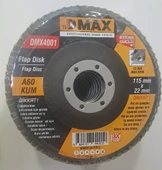 DMAX FLAP DİSK  ( 115 x 22 mm ) - A60 KUM ZIMPARA thumbnail 1