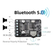 XY-P15W Bluetooth Amfi Devresi Amplifikatör Modülü thumbnail 5