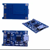 TP4056 Micro USB Korumalı Lipo 18650 Pil Şarj Devresi thumbnail 3