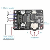 XY-P15W Bluetooth Amfi Modülü Amplifikatör Devresi thumbnail 2