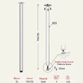 Masa Ayağı 11.170 - 32mm (4 Adet) thumbnail 2