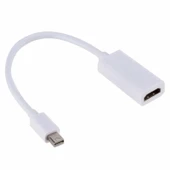 Mini Displayport to HDMI Dönüştürücü Adaptör Beyaz thumbnail 4