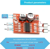 L298N Mini DC ve Step Motor Sürücü Modülü thumbnail 7