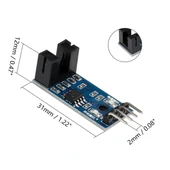 LM393 Kızılötesi Motor Hız Sensör Modülü thumbnail 5