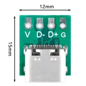 USB Type-C To 4 Pin DIP Çevirici - Type-C Modül Kartı thumbnail 2