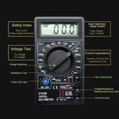 DT830B Dijital Ölçü Aleti Multimetre Problu thumbnail 6