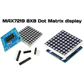 MAX7219 8x8 Dot Matrix Kartı - Peşpeşe Takılabilir thumbnail 3