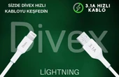 Divex 3.1A Lightning Hızlı Şarj Data Kablosu thumbnail 1
