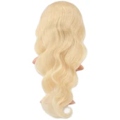 Gerçek Front Lace Daalı Platin Tül Peruk / 70/75cm thumbnail 3