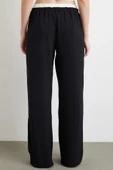 Bel Bantlı Wide Leg Rahat Pantolon thumbnail 2