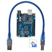 Arduino Uno R3 Ch340 Chip + Usb Kablo thumbnail 1