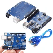 Arduino Uno R3 Ch340 Chip + Usb Kablo thumbnail 10