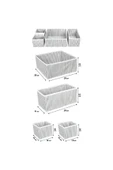 Çekmece Düzenleme Kutu Seti Organizer 4lü Set thumbnail 1