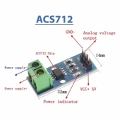ACS712 Akım Sensörü Current Sensor -5 ila +5A thumbnail 5