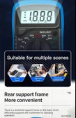 Aneng AN8205C Dijital Multimetre (Mavi) thumbnail 10