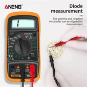 Aneng AN8205C Dijital Multimetre (Sarı) thumbnail 6
