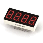 9.2mm 4lü 7 Segment Display Ekran Kırmızı Ortak Anot thumbnail 1
