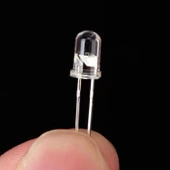 5mm Led Beyaz Diyot Diffused 1 Adet thumbnail 2
