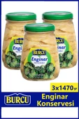 Burcu Enginar Konservesi 1470 gr x 3 Adet thumbnail 1