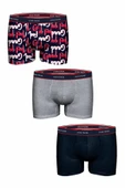 Jonh Frank Üçlü Paket Erkek Boxer JF3BFG02 thumbnail 1