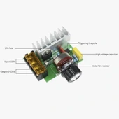 4000W 220V AC Voltaj Regülatörü Dimmer thumbnail 7