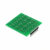 4x4 Matrix Tuş Takımı Keypad 16 Butonlu thumbnail 4