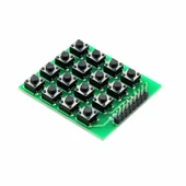 4x4 Matrix Tuş Takımı Keypad 16 Butonlu thumbnail 2