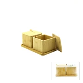 2PCS BAHARATLIK - TUZLUK AHŞAP BAMBU (5224) thumbnail 1