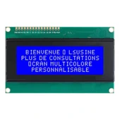 2004A LCD Display Mavi 4x20 Karakter LCD Ekran thumbnail 1