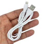 2.4A Iphone Uyumlu Lightning Şarj ve Data Kablosu 1m DC-104 thumbnail 3