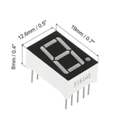 14 mm 7 Segment Display Ortak Anot 1 Digit thumbnail 2