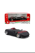 Bburago Ferrari Monza Sp1 Siyah 1/24 Model Araba thumbnail 1