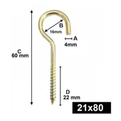 Ersa Piton 21x80 (15 Adet) Er-109 thumbnail 2