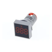 22mm AC 60-500V Dijital Voltmetre - Kırmızı thumbnail 1