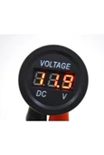 DC 7V-48V LED Dijital Voltmetre - Turuncu Ekran thumbnail 1