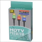TUNEX THD-500 8K 5 MT 8K HDMI KABLO thumbnail 1