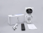Çocuklara Özel Projeksiyon Astronot Lamba Speaker Sevimli thumbnail 2