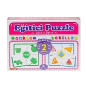 7194 Çark Puzzle Renkler Şekiller -Dıytoy thumbnail 1