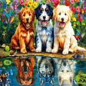 31503 FEARLESS PUPPIES 100 PARÇA PUZZLE thumbnail 2
