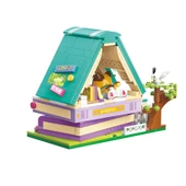 KP28018 Keeppley Lovely Street - Calico Cat Comic House 324 Parça Yapım Seti thumbnail 4