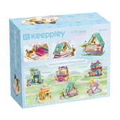KP28018 Keeppley Lovely Street - Calico Cat Comic House 324 Parça Yapım Seti thumbnail 6