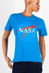 Nasa Unisex Pamuklu Regular Fit Tişört Small thumbnail 6