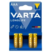 Varta Longlife AAA 4'lü İnce Kalem Pil thumbnail 1